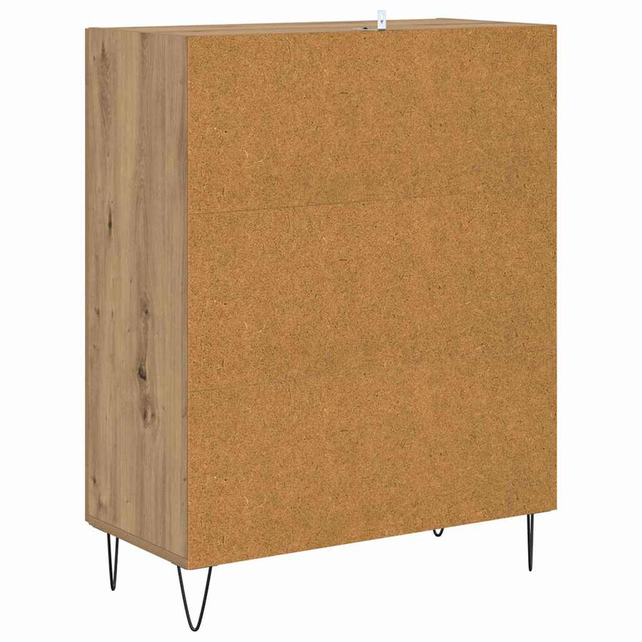 Dressoir Artisan Eiken 69,5 x 34 x 90 cm Bewerkt hout