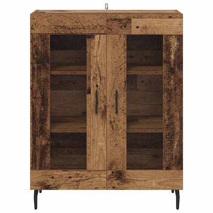 Dressoir Oud Hout 69,5 x 34 x 90 cm Bewerkt hout