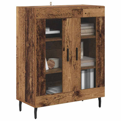 Dressoir Oud Hout 69,5 x 34 x 90 cm Bewerkt hout