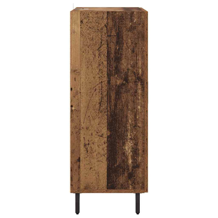 Dressoir Oud Hout 69,5 x 34 x 90 cm Bewerkt hout