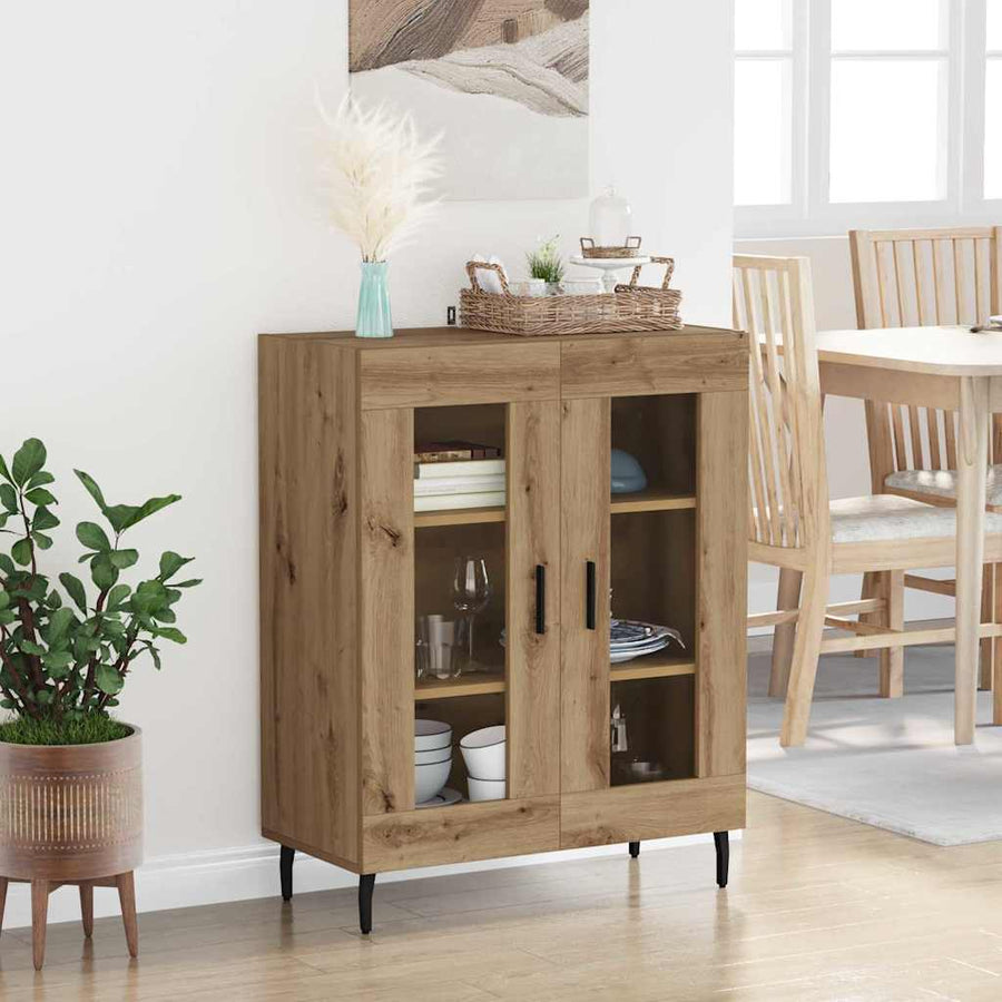 Dressoir Artisan Eiken 69,5 x 34 x 90 cm Bewerkt hout