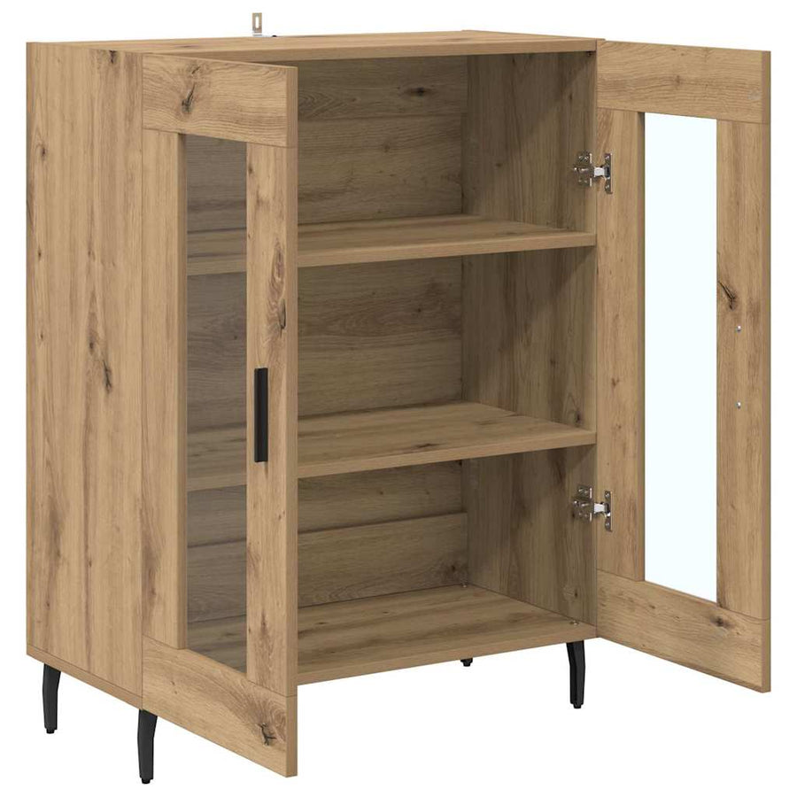 Dressoir Artisan Eiken 69,5 x 34 x 90 cm Bewerkt hout