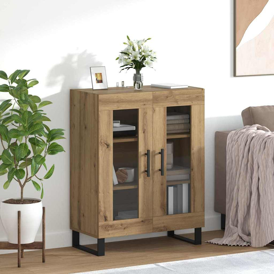 Dressoir Artisan Eiken 69,5 x 34 x 90 cm Bewerkt hout
