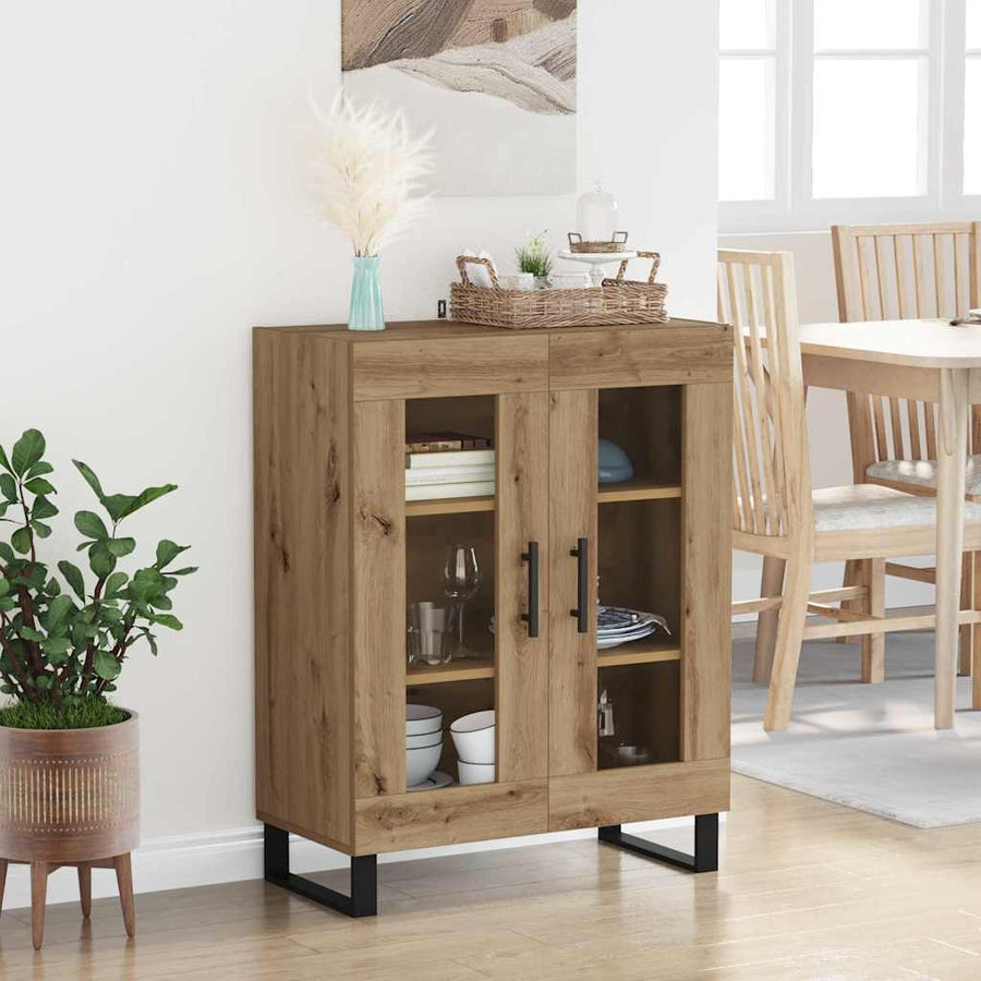 Dressoir Artisan Eiken 69,5 x 34 x 90 cm Bewerkt hout