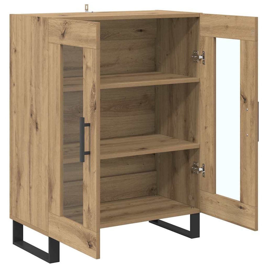 Dressoir Artisan Eiken 69,5 x 34 x 90 cm Bewerkt hout