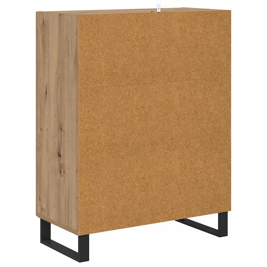 Dressoir Artisan Eiken 69,5 x 34 x 90 cm Bewerkt hout