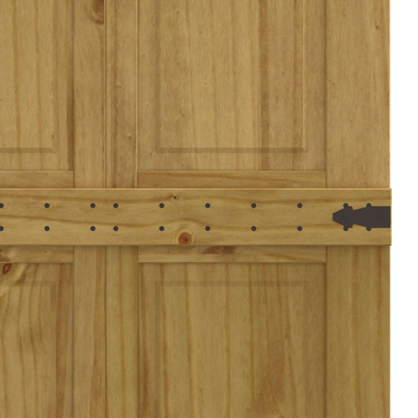 Schuifdeur Corona HoningBruin 70 x 210 cm Massief grenenhout