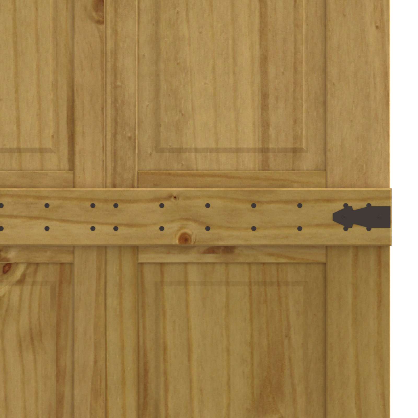 Schuifdeur Corona HoningBruin 70 x 210 cm Massief grenenhout