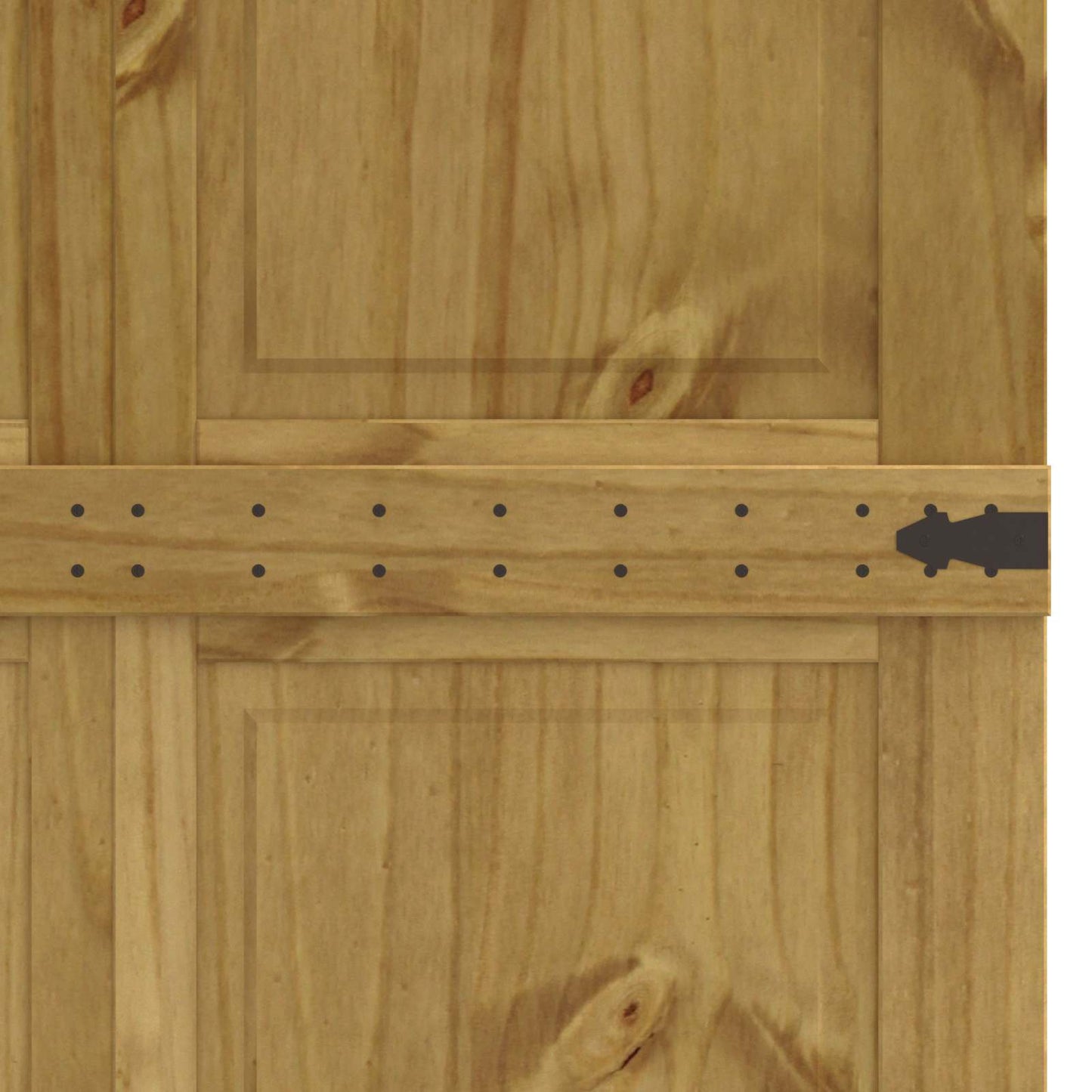 Schuifdeur Corona HoningBruin 90 x 210 cm Massief grenenhout