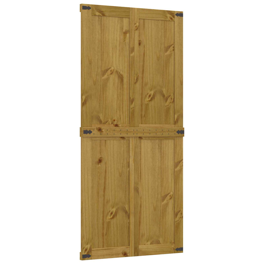 Schuifdeur Corona HoningBruin 90 x 210 cm Massief grenenhout