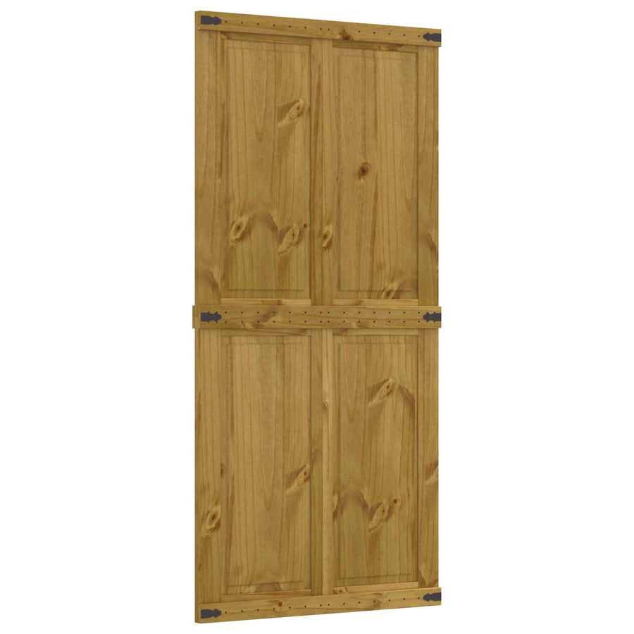 Schuifdeur Corona HoningBruin 90 x 210 cm Massief grenenhout