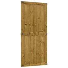 Schuifdeur Corona HoningBruin 100 x 210 cm Massief grenenhout
