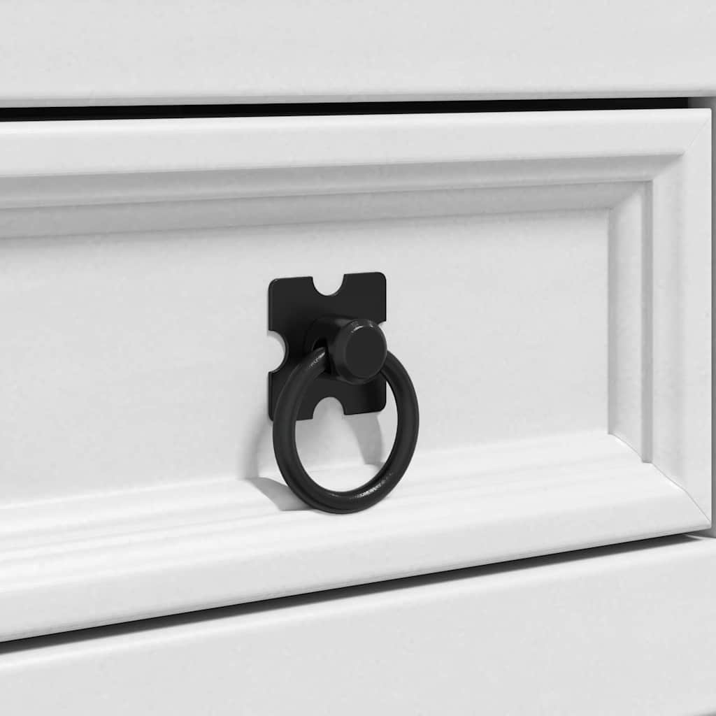 Nachtkastje Met Lade 53 X 39 X 66 Cm Massief Grenenhout