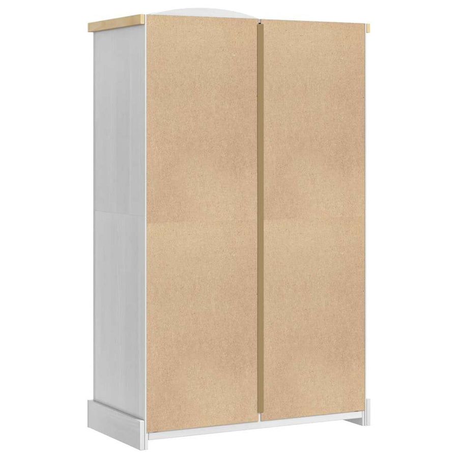 Kledingkast Met Lade 101 X 52 X 170 Cm Massief Grenenhout