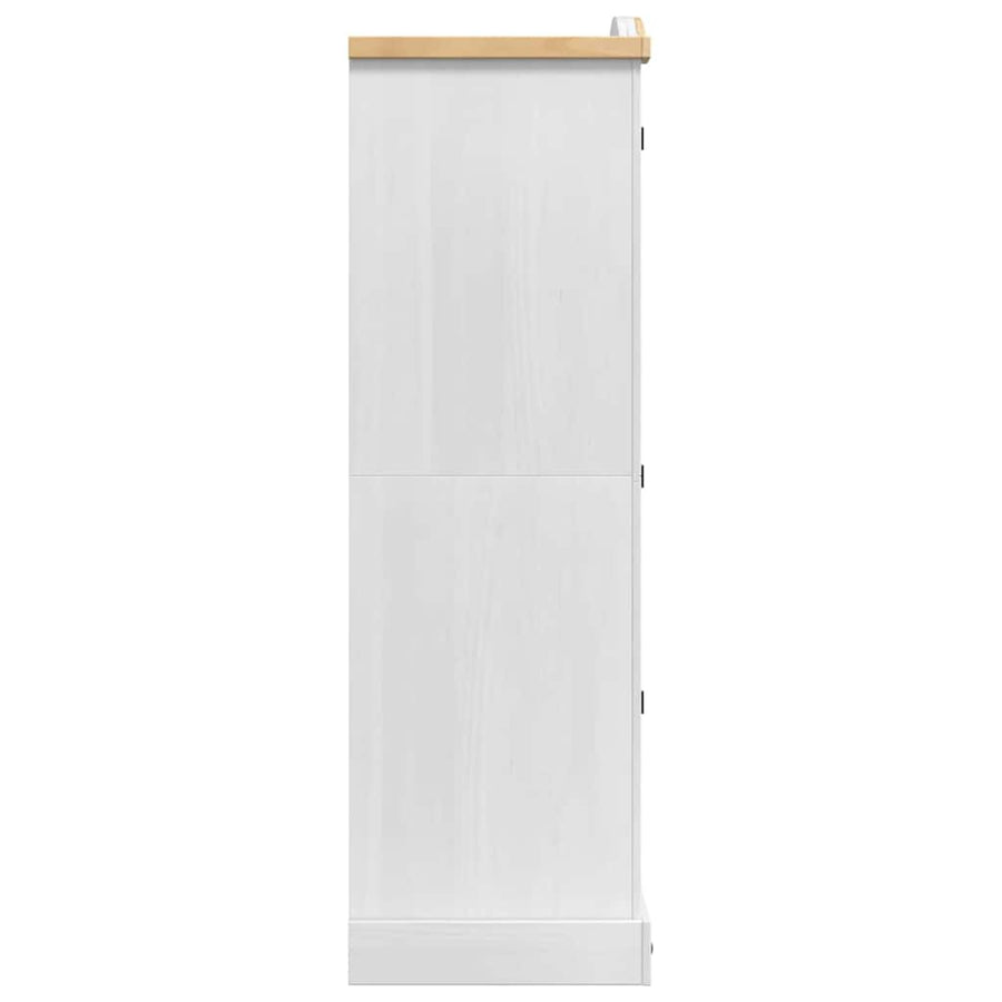 Kledingkast Met Lade 101 X 52 X 170 Cm Massief Grenenhout