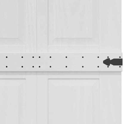 Deur Corona Wit 70 x 210 cm Bewerkt hout