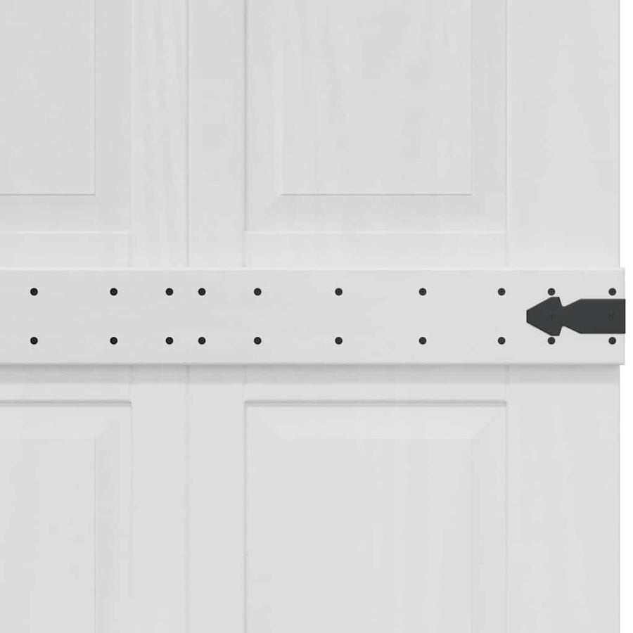 Deur Corona Wit 70 x 210 cm Bewerkt hout
