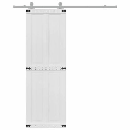 Deur Corona Wit 70 x 210 cm Bewerkt hout