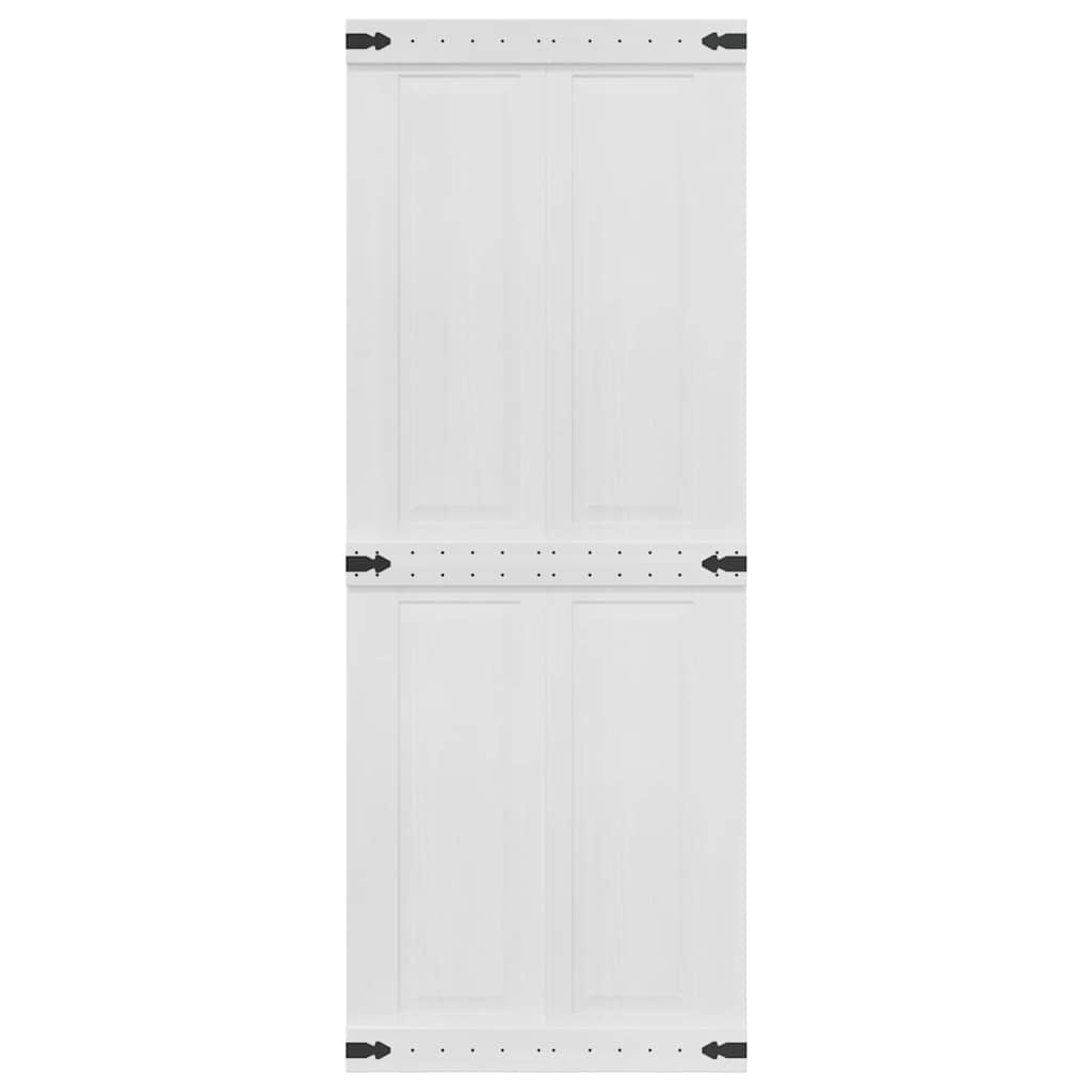 Deur Corona Wit 80 x 210 cm Bewerkt hout