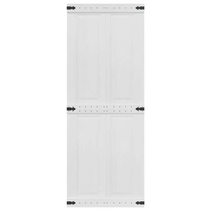 Deur Corona Wit 80 x 210 cm Bewerkt hout