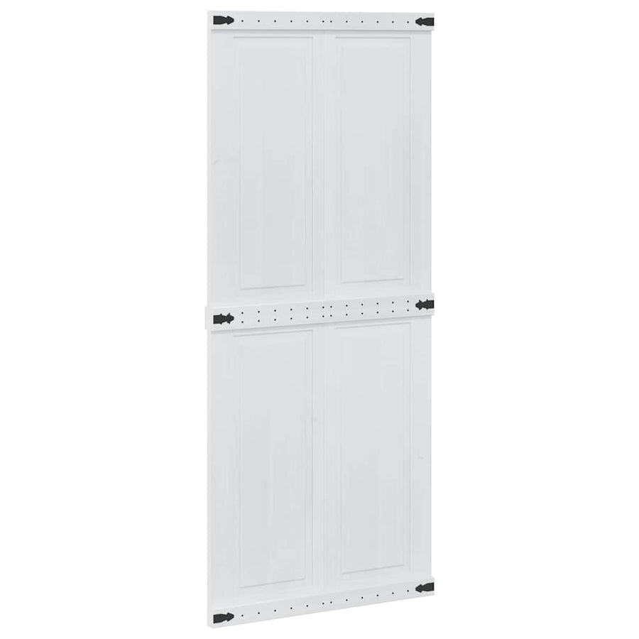 Deur Corona Wit 90 x 210 cm Bewerkt hout