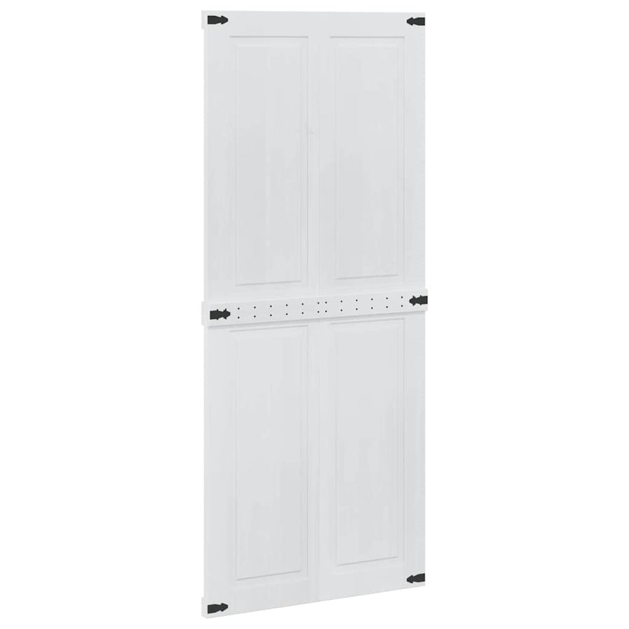Deur Corona Wit 90 x 210 cm Bewerkt hout