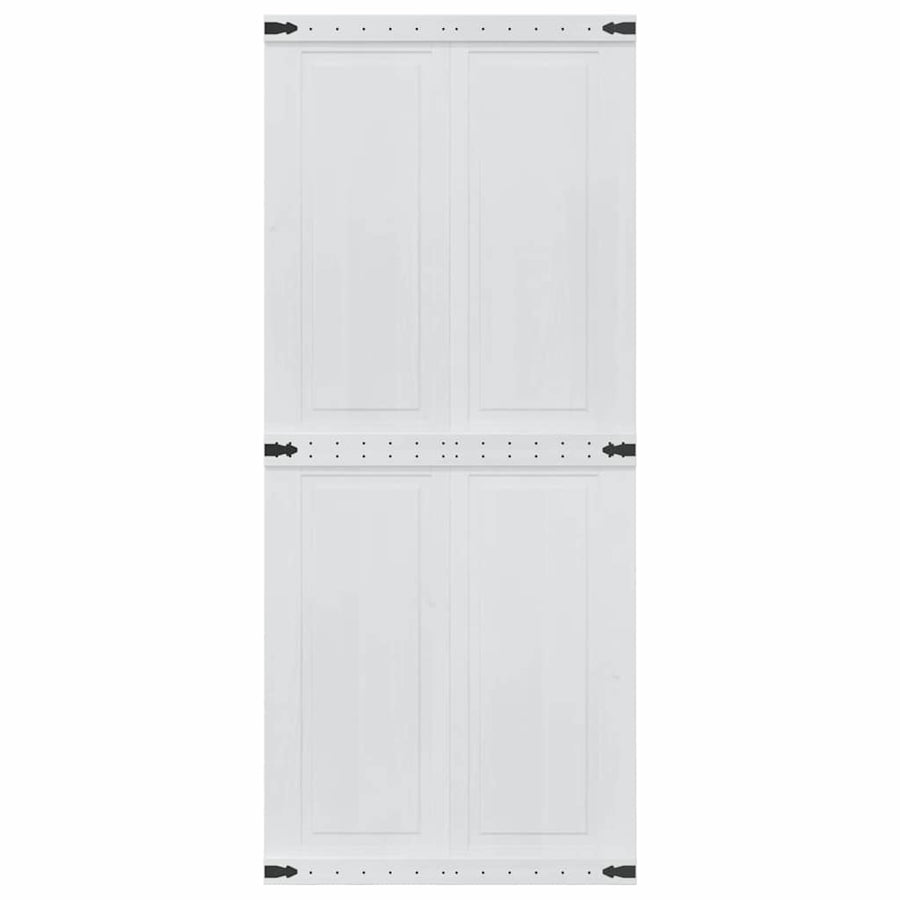 Deur Corona Wit 90 x 210 cm Bewerkt hout