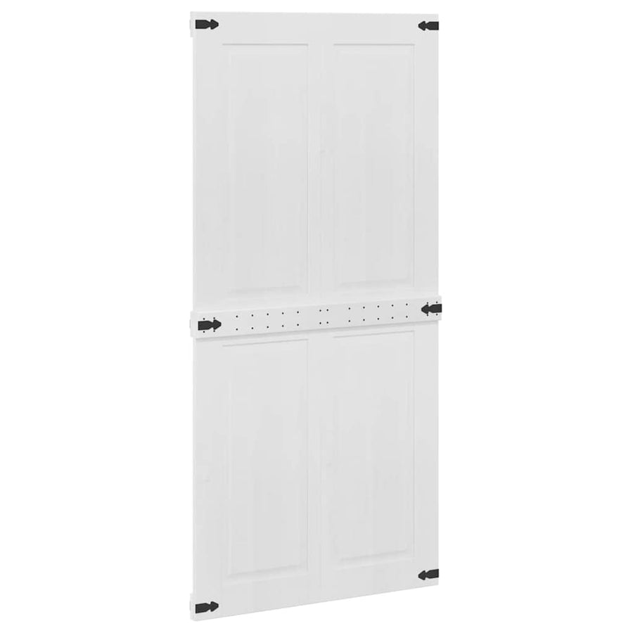 Deur Corona Wit 100 x 210 cm Bewerkt hout