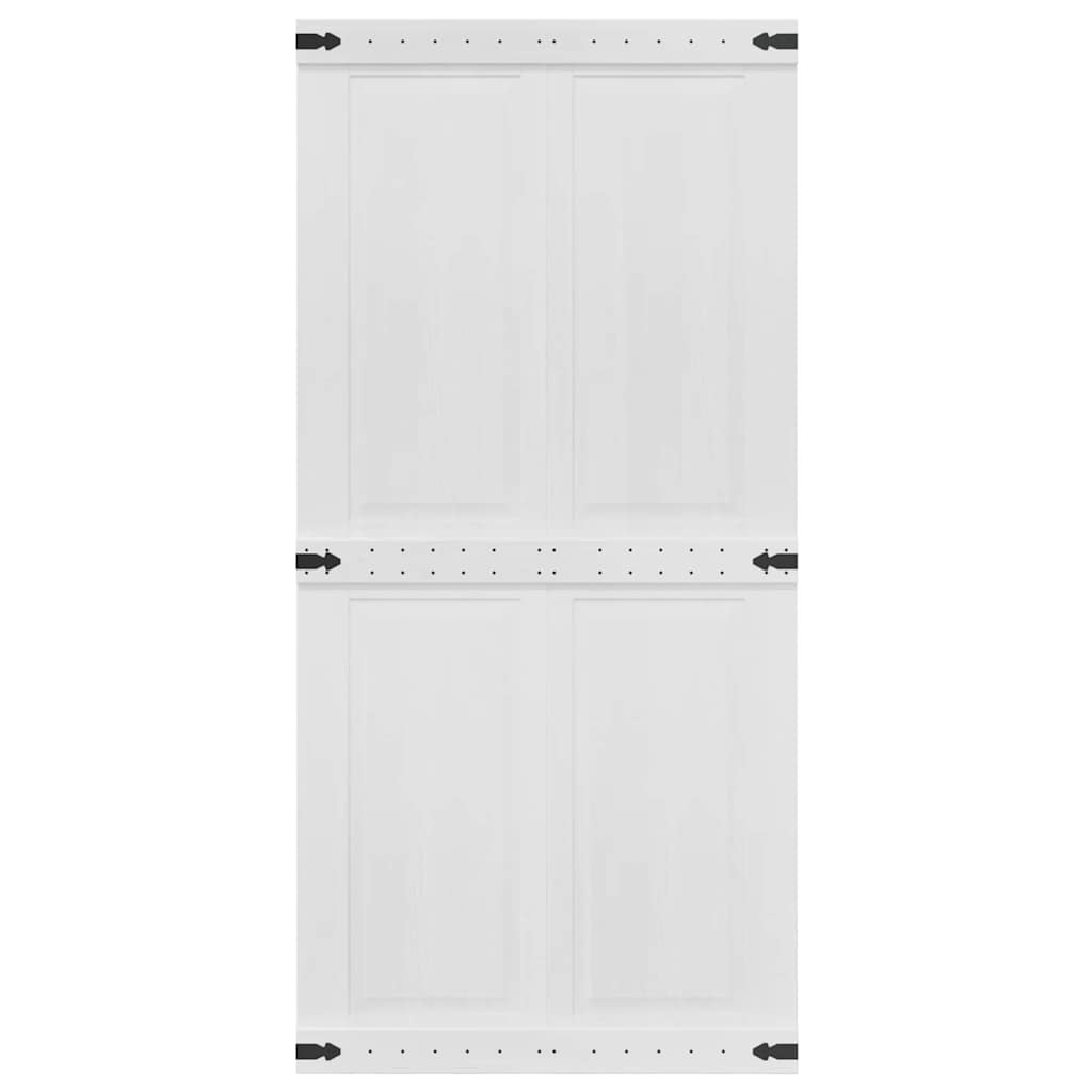 Deur Corona Wit 100 x 210 cm Bewerkt hout