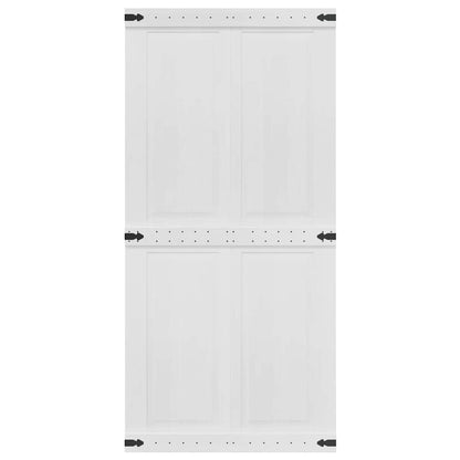 Deur Corona Wit 100 x 210 cm Bewerkt hout