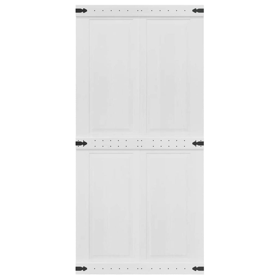 Deur Corona Wit 100 x 210 cm Bewerkt hout