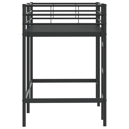 Loftbed Voor Kids 90 x 190 cm Zwart