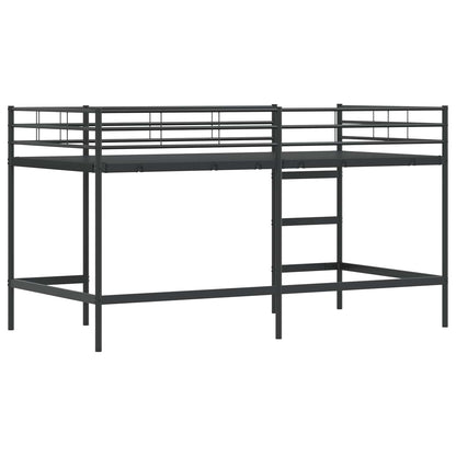 Loftbed Voor Kids 90 x 201 cm Zwart