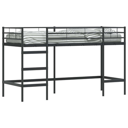 Loftbed Voor Kids 100 x 190 cm Zwart