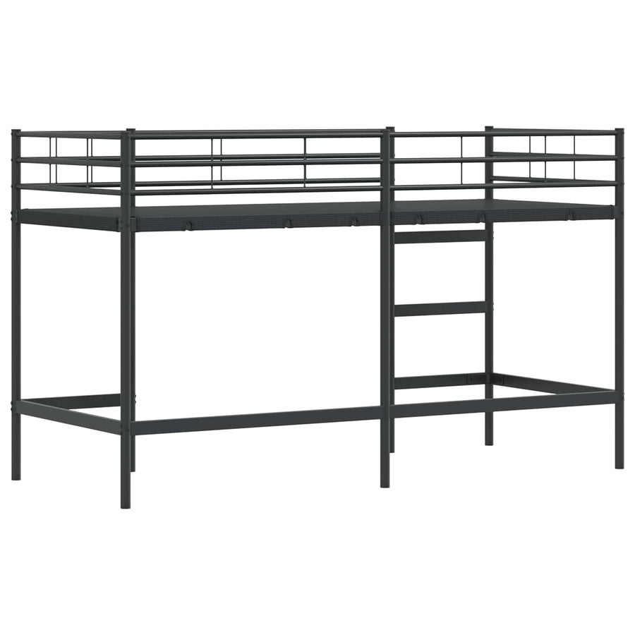 Loftbed Voor Kids 100 x 190 cm Zwart