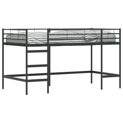 Loftbed Voor Kids 100 x 201 cm Zwart