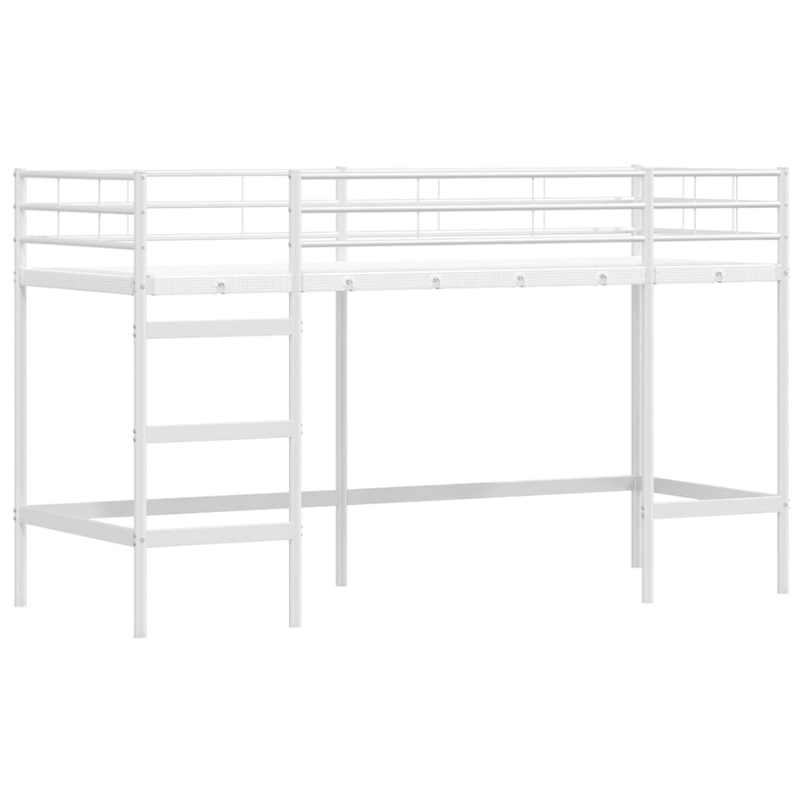 Loftbed Voor Kids 75 x 190 cm Wit