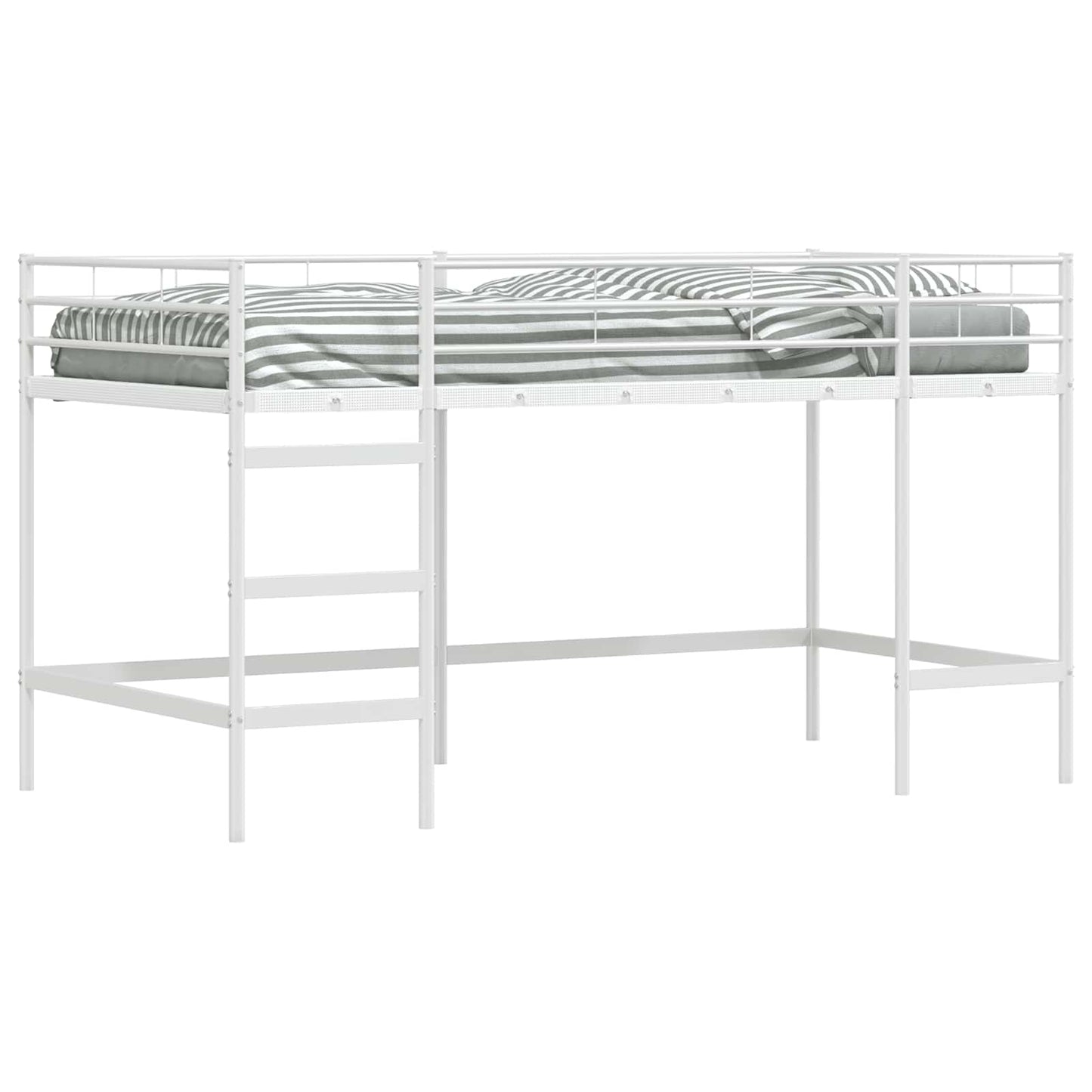 Loftbed Voor Kids 80 x 201 cm Wit