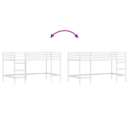 Loftbed Voor Kids 80 x 201 cm Wit