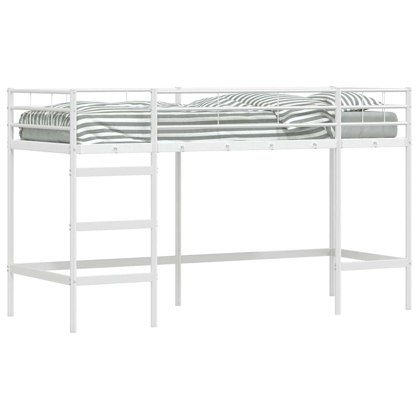 Loftbed Voor Kids 90 x 190 cm Wit