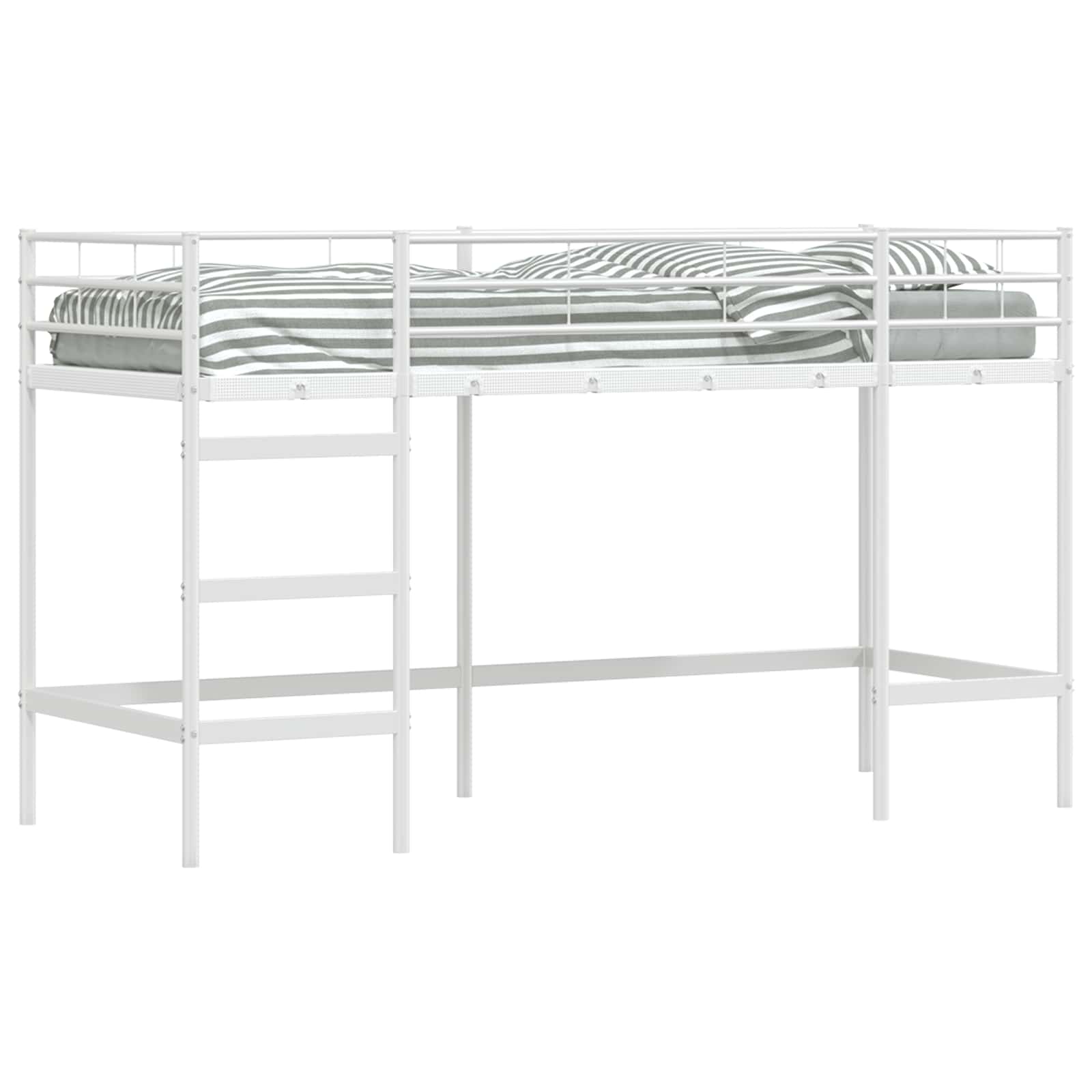 Loftbed Voor Kids 90 x 190 cm Wit