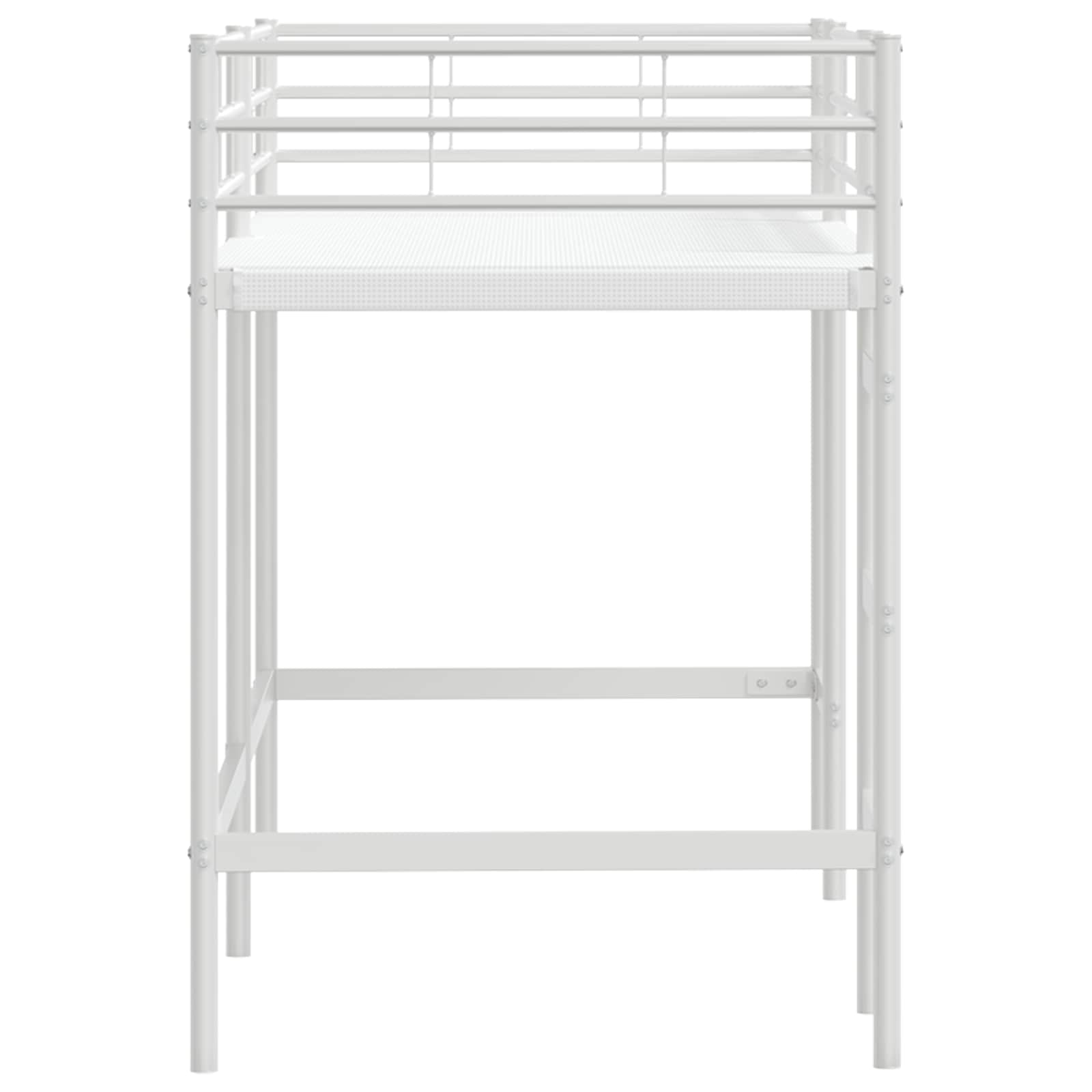Loftbed Voor Kids 90 x 190 cm Wit