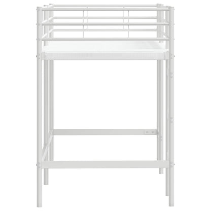 Loftbed Voor Kids 90 x 190 cm Wit