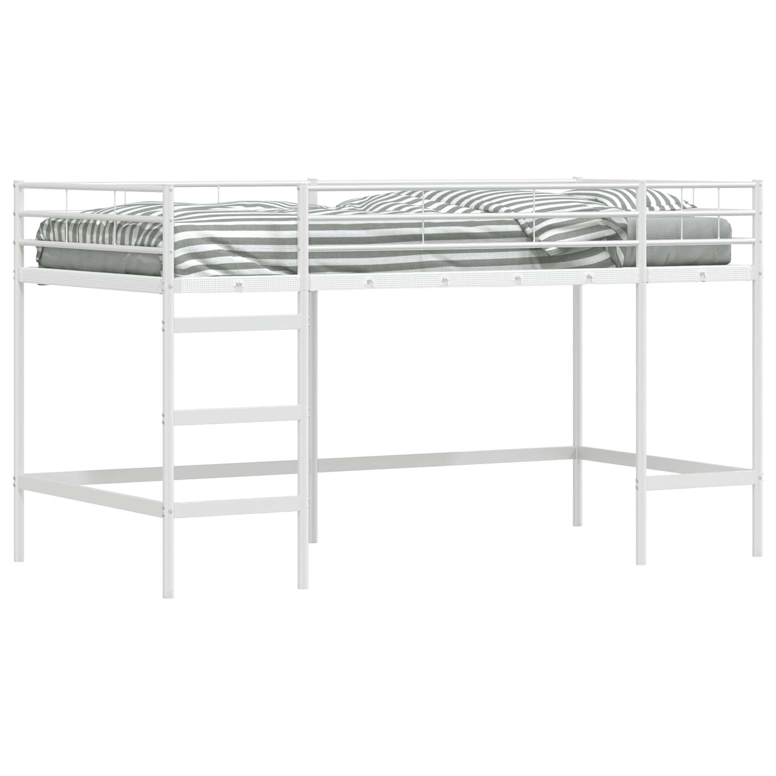 Loftbed Voor Kids 90 x 201 cm Wit