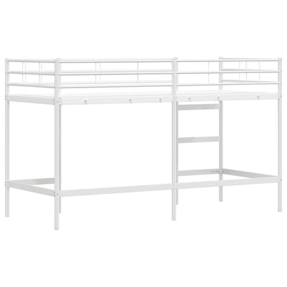 Loftbed Voor Kids 100 x 190 cm Wit