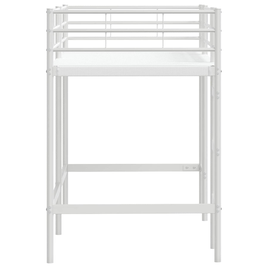 Loftbed Voor Kids 100 x 190 cm Wit