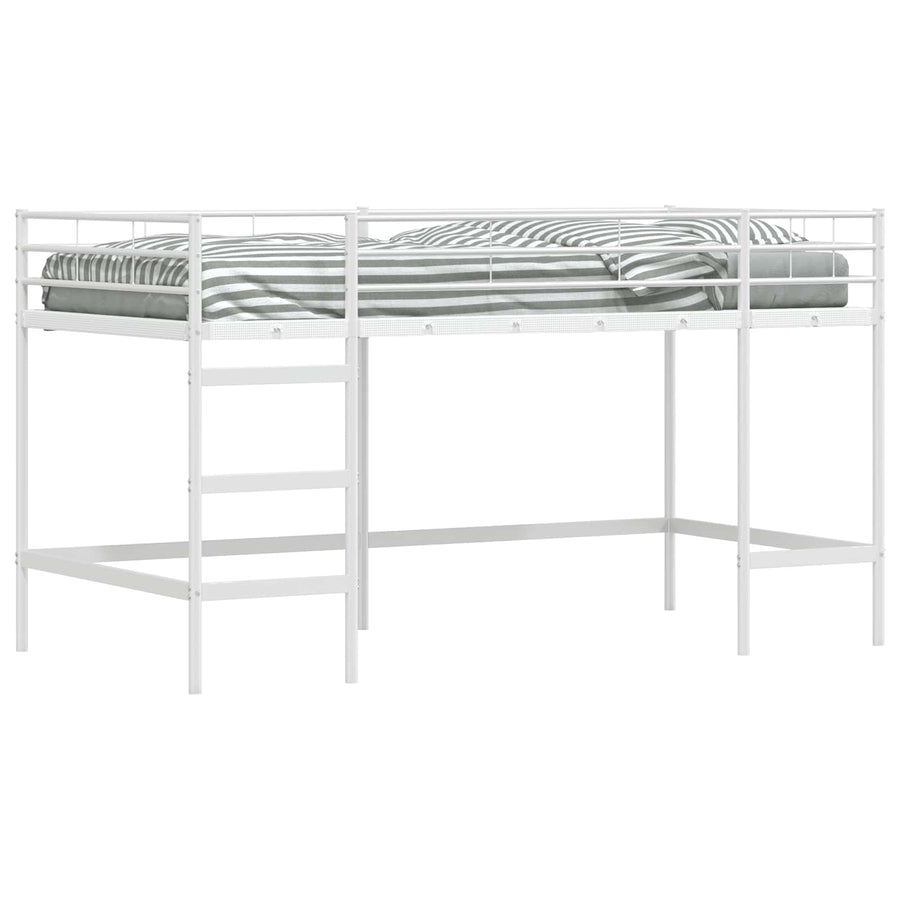 Loftbed Voor Kids 100 x 201 cm Wit
