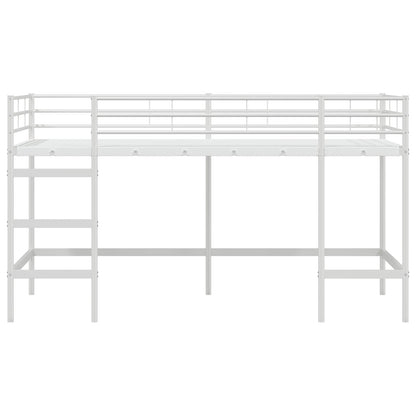 Loftbed Voor Kids 100 x 201 cm Wit
