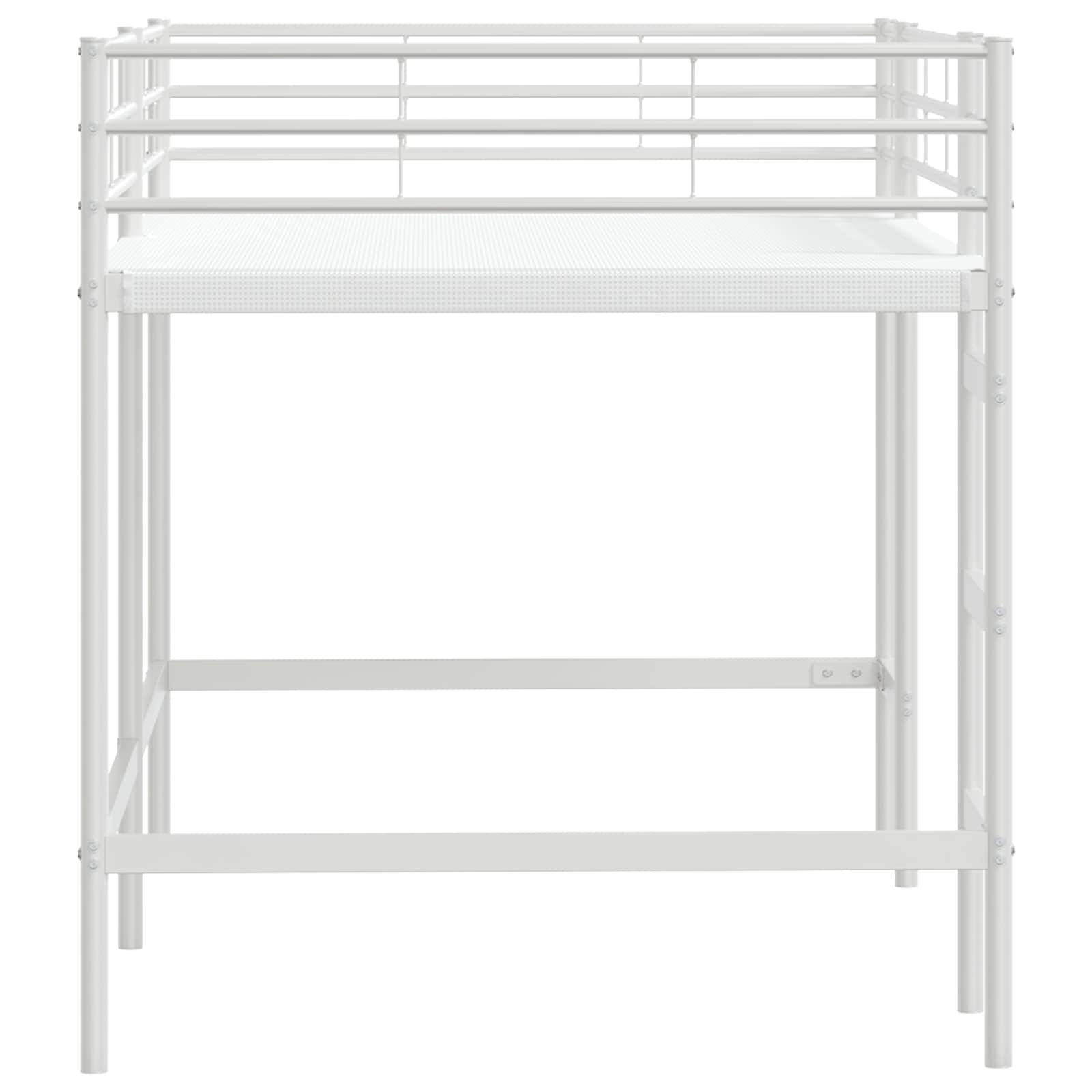Loftbed Voor Kids 100 x 201 cm Wit