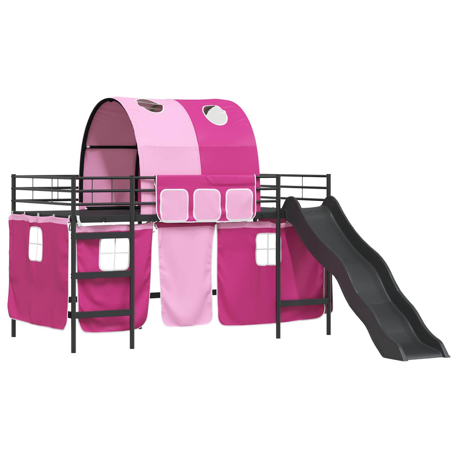 80 X 201 Cm 80 x 200 cm Zwart en roze